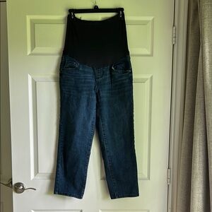 Sonoma Straight Leg Maternity Blue Jeans